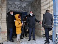 Рабочее совещание по вопросу ремонта школы и здания бывшего детского сада в с.Вязовка