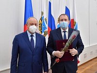 Глава Октябрьского муниципального образования награжден Почетной грамотой Губернатора Саратовской области