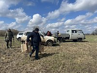 В заказнике «Центральный» разместили сделанные школьниками скворечники  