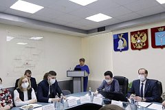 Аппаратное совещание по вопросу подготовки и проведения мероприятий по благоустройству территории населенных пунктов района 