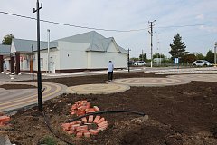 Сквер "Центральный" р.п. Татищево