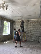 Ремонт в школе села Широкое