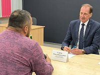 Встреча с жителями с. Октябрьский Городок