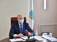 Губернатор Саратовской области В.В.Радаев провел совещание с главами крупных районов