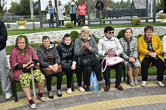 Открытие сквера "Центральный"